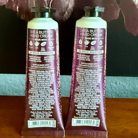 NEW 2-Pc A THOUSAND WISHES Shea Butter Hand Cream 1oz Each Bath & Body Works - Picture 2 of 3